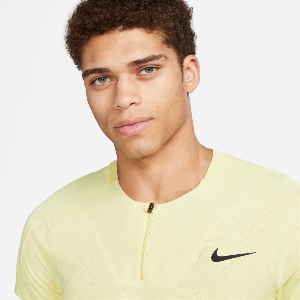 Nike Court Dri-Fit Advantage Slam Lemon Men's Tennis Polo | Tennis ...