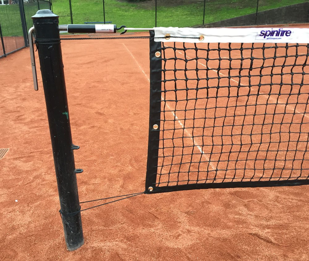 Tennis Court Internal Winder Net Posts (Pair)