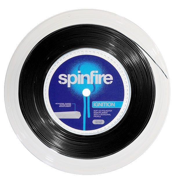 Spinfire Ignition Black 1.23mm Tennis String Reel
