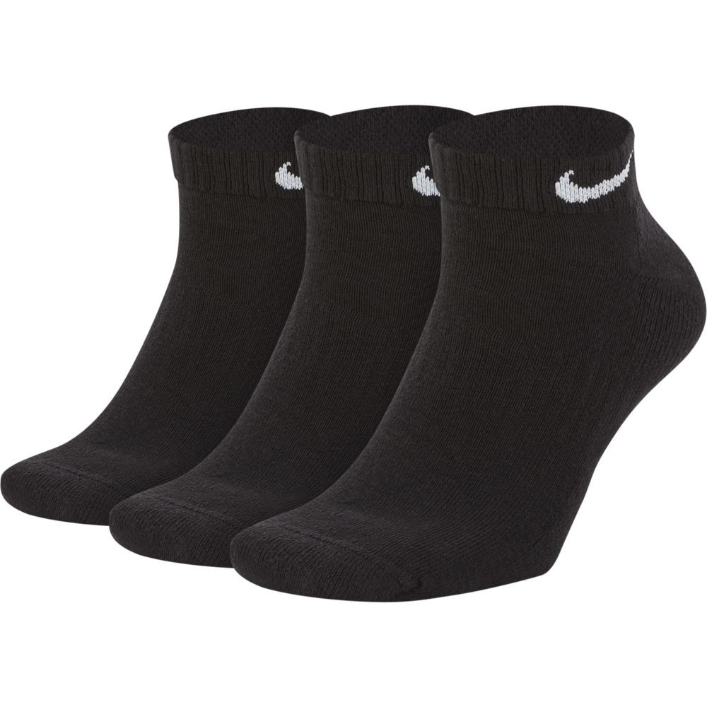 Maestro halvkugle jern Nike Black Low Socks 3 Pack | Tennis Warehouse Australia