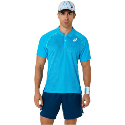 Asics Match Actibreeze Aqua Men's Tennis Polo