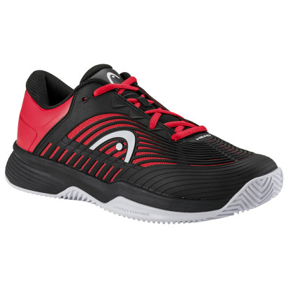 Head Revolt Pro 4.5 Clay Black / Red Junior Tennis Shoes