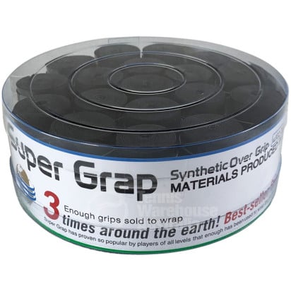 Yonex Super Grap Black Pack (36 grips)