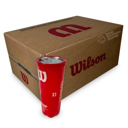 Wilson X3 Padel Box of Balls (24x3 Ball Can)