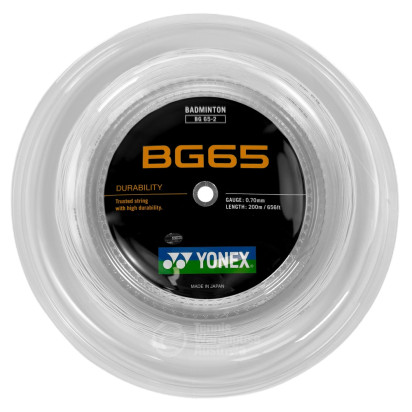 YONEX Badminton String Reel - BG65 - BG65-2 - 200m - Royal Blue 